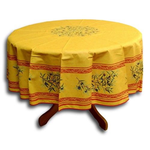 Tovaglia lavabile rotonda - tovaglia,