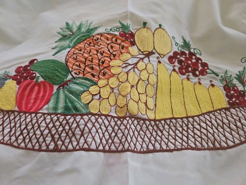 Tovaglia frutta vintage