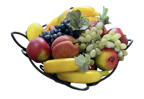 Centrotavola frutta finta