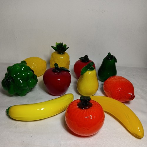 Vetro artistico vintage frutta