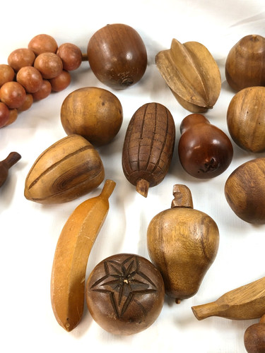 Lotto frutta verdura - in, legno