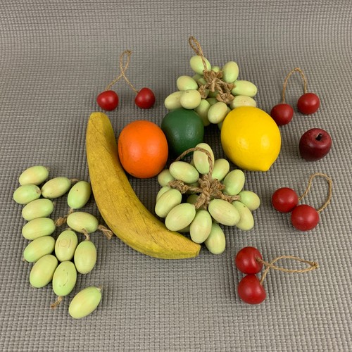 Frutta artificiale legno - frutta,