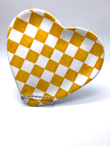 Piatto ceramica scacchi - piatto,